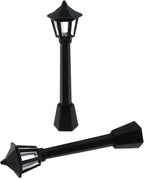 Solar Post Cap Lights, Black Waterproof