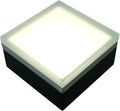 Solar Flat Disk Lights, Waterproof Walkway