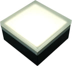 Solar Flat Disk Lights, Waterproof Walkway