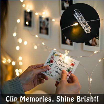 33ft Warm White Outdoor Edison String Lights, Weatherproof