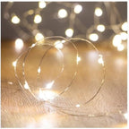 Christmas Twinkle Lights, 10ft Waterproof for Backyard
