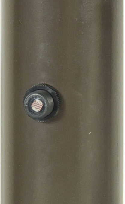 Solus SPC-688 Dusk-to-Dawn Button Sensor for Outdoor Fixtures and Lamp Posts – Auto Photocell Control, 120V, UL Listed, Black (Pack of 4)