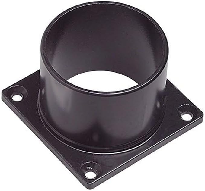 Design House 588004 Outdoor Pier Mount Base for Post Lights Only, Fits 3-Inch Diameter Light Posts, Weather-Resistant Aluminum for Porch, Deck & Patio