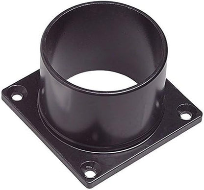 Design House 588004 Outdoor Pier Mount Base for Post Lights Only, Fits 3-Inch Diameter Light Posts, Weather-Resistant Aluminum for Porch, Deck & Patio