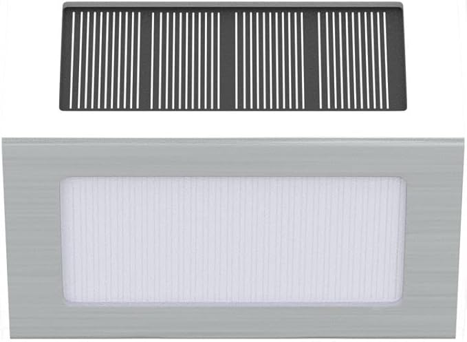 Solar Step Lights 6-Pack, Waterproof Fence