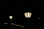Solar Gutter Lights, Bronze Waterproof LED