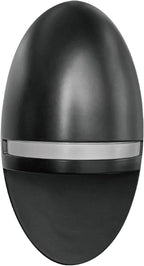 Black Solar Fence Lights, Outdoor LED