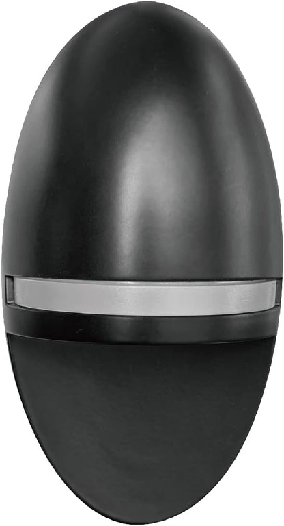 GKOLED 2-Pack Low Voltage LED Post Light, Outdoor Waterproof Landscape Deck Lights with 2W Integrated LED Chips, 9-15V AC/DC, 2700K, Die-cast Aluminum, Matte Black Powder Coated Finish