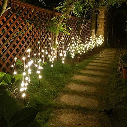 6PK Lighted Branches Brown Twig Stake with 120LED Warm White Lights, 30" Pathway Light for Outdoor and Indoor Use(Vase Excluded)