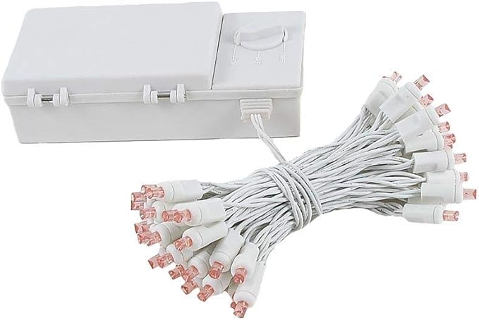 White Outdoor Edison String Lights, Weatherproof