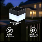 Solar Post Cap Lights, Waterproof LED