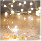 Christmas Fairy Lights, 10ft Battery Twinkle Lights