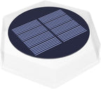 Solar Deck Lights 4-Pack, Waterproof LED