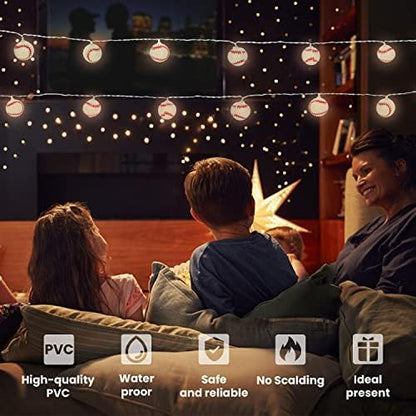 14ft Outdoor Edison String Lights, Weatherproof