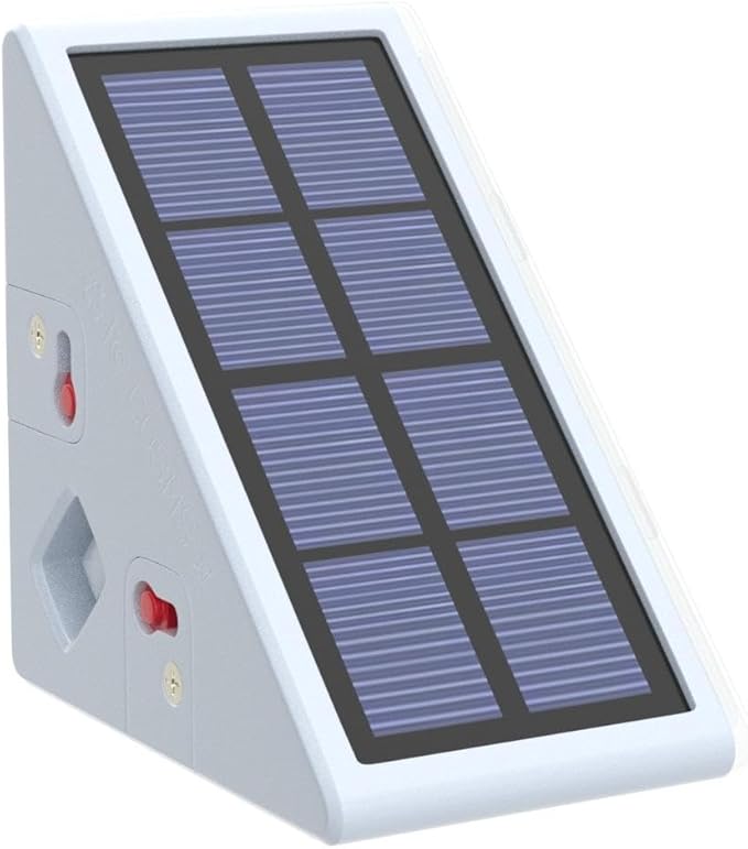 6-Pack Fence Solar Lights, Waterproof LED