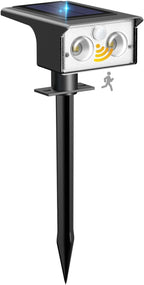 Solar RGB Color-Changing Spotlights, Landscape Lights