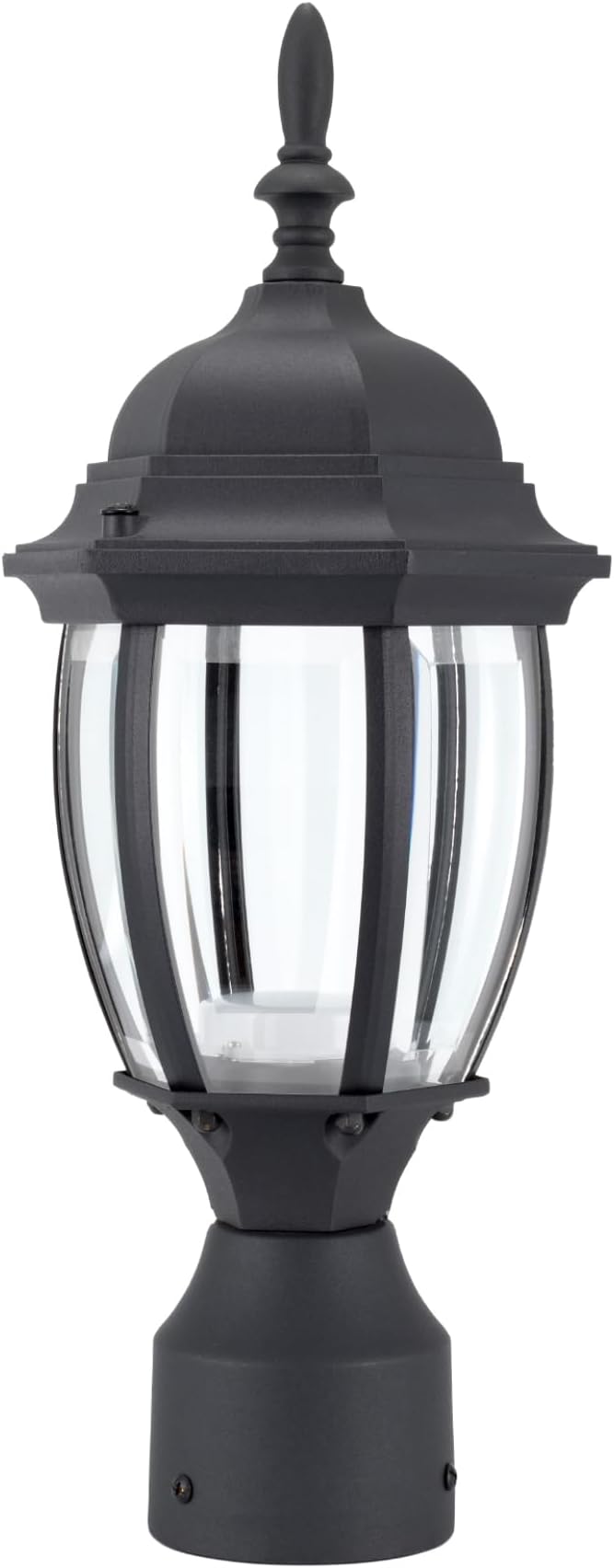 Outdoor Post Lighting Fixture, Warm White Weatherproof Post Light