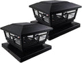 Solar Post Cap Lights, Warm White Waterproof