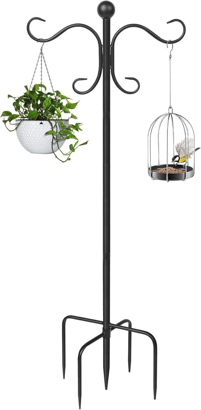 76" Shepherd's Hooks, Heavy-Duty Garden Stakes