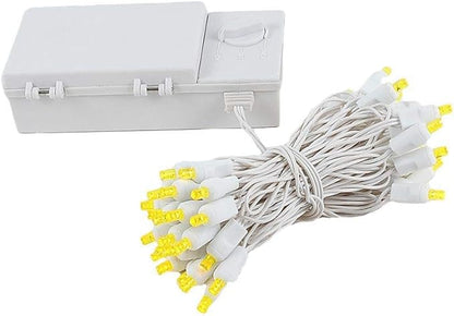 White Outdoor Edison String Lights, Weatherproof