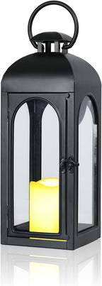 Backyard Solar Porch Lanterns, Decorative Waterproof LED