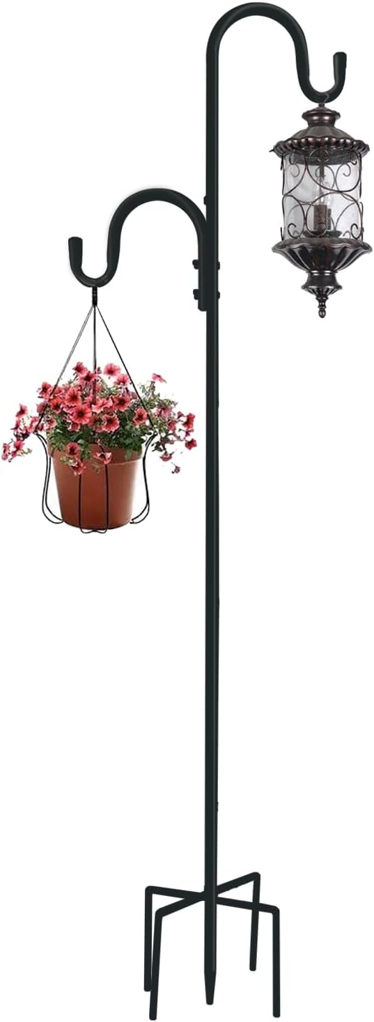 78" Shepherd's Hooks, Heavy-Duty Garden Stakes