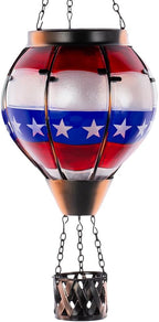 Hanging Solar Outdoor Lanterns, Elegant Waterproof LED
