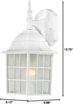 Post Lighting Fixture for Outdoor Posts, White Waterproof