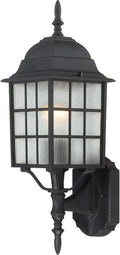 Black Solar Post Lighting Fixture, Outdoor Post Lighting