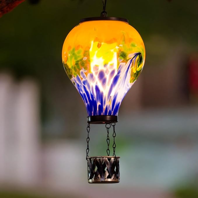 Courtyard Solar Lanterns, Waterproof LED Yard Lights