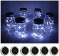 6-Pack Christmas LED String Lights, Waterproof Timer Lights