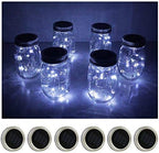 6-Pack Christmas LED String Lights, Waterproof Timer Lights