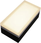 Warm White In-Ground Solar Lights, Flat LED Walkway