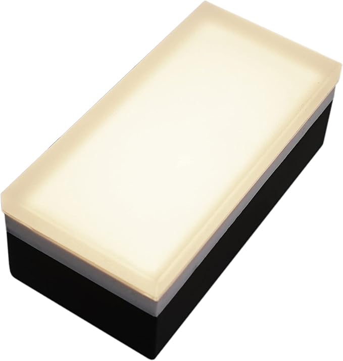 Warm White In-Ground Solar Lights, Flat LED Walkway