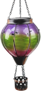 Hanging Solar Outdoor Lanterns, Elegant Waterproof LED