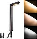 Black Solar Path Lights, Outdoor Walkway LED