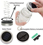 4-Pack LED Patio String Lights, Waterproof Outdoor