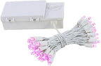 White Outdoor Edison String Lights, Weatherproof