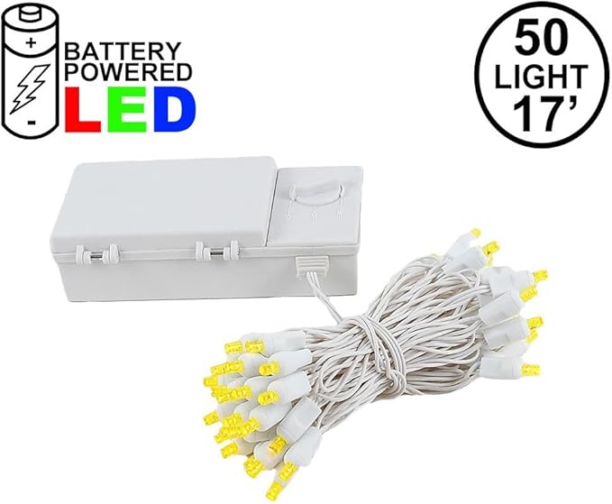 White Outdoor Edison String Lights, Weatherproof