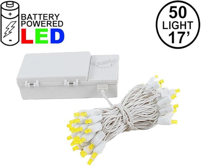 White Outdoor Edison String Lights, Weatherproof
