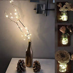 Christmas Twinkle Lights, 3ft Waterproof for Patio