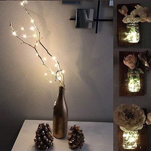 Christmas Twinkle Lights, 3ft Waterproof for Patio