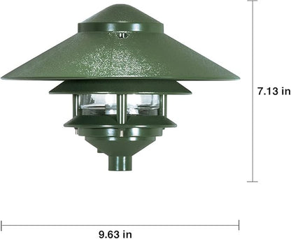 Nuvo Lighting SF76/634 Transitional One Light Post Mount in Bronze/Dark finish