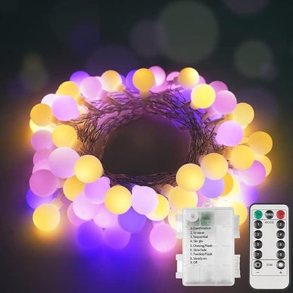 Christmas String Lights, 100 LED Waterproof Twinkle Lights