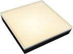 Warm White In-Ground Solar Lights, Flat LED Driveway