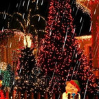 4-Pack 80ft Christmas LED String Lights, Waterproof Timer Lights