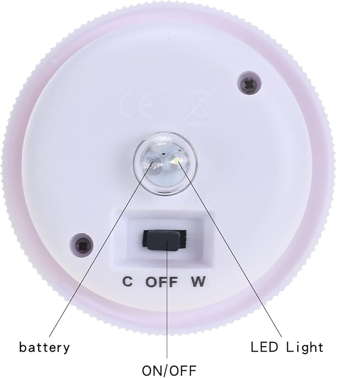2 Pack Solar Lantern Light Replacement Top(Top Size 3.15 Inch, 2.76 Inch Bottom), 8 Lighting Modes, 7 Lumens, Water Resistant, Touch Control, DIY Hanging Lanterns White LED,Painted Finish