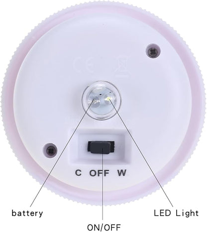 2 Pack Solar Lantern Light Replacement Top(Top Size 3.15 Inch, 2.76 Inch Bottom), 8 Lighting Modes, 7 Lumens, Water Resistant, Touch Control, DIY Hanging Lanterns White LED,Painted Finish