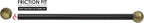 Post Light Pier Mount Adapter, 15" Heavy-Duty