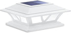 Solar Post Cap Lights for Fence, LED